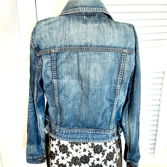 Gap 1969 Trucker Blue Jean Jacket Sz M - Picture 2 of 8